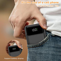 Batterie externe personnalisée avec logo, Powerbank USB-C, batterie externe 20000 mAh, Power Banks PD, charge super rapide, Power Bank 20000 avec câble