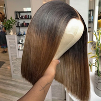 Peluca Bob SDD de Cabello Liso Vietnamita HD 2*6 5*5 13*6, Venta al por Mayor de Fábrica, Peluca Bob con Frente de Encaje Barata y en Oferta para Mujeres