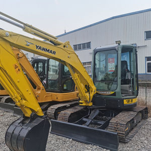 Miniexcavadora Usada Yanmar VIO55 Original Japonesa en Oferta, Excavadora Hidráulica de 5.5 Toneladas con Certificación CE, Motor, Caja de Cambios y Bomba - Product Image 1