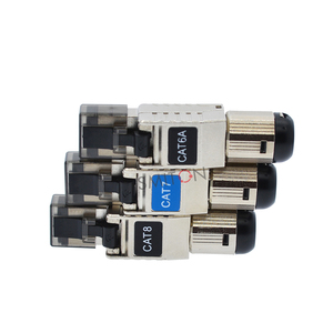 Conector CAT6A Cat7 <span class=keywords><strong>Cat8</strong></span> RJ45 Conector macho sin herramientas Enchufe libre de herramientas CAT6 - Product Image 6