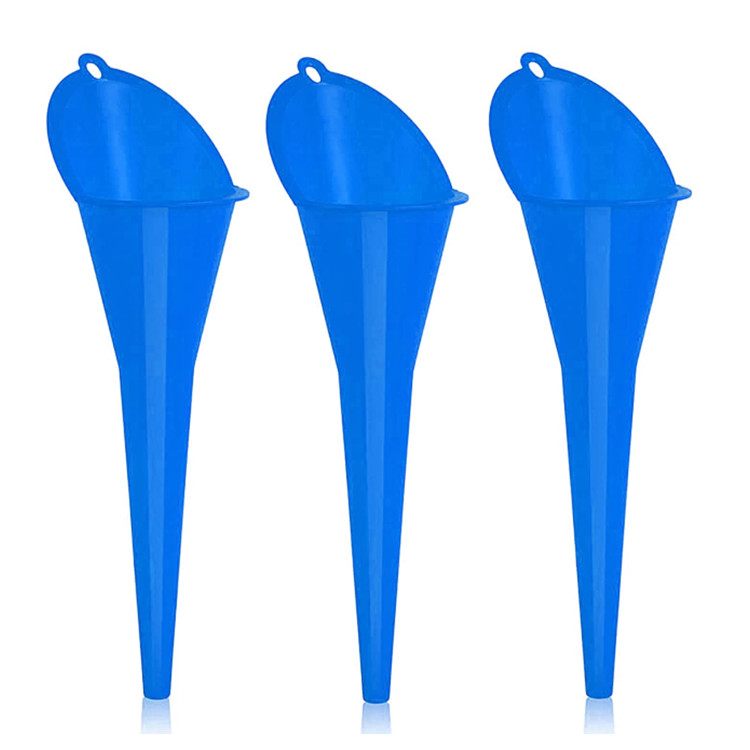 Автомобильная Воронка с длинным стержнем, инструменты для розлива бензинового масла и топлива, пластиковая воронка против брызг, инструменты для заправки мотоцикла, автозапчасти