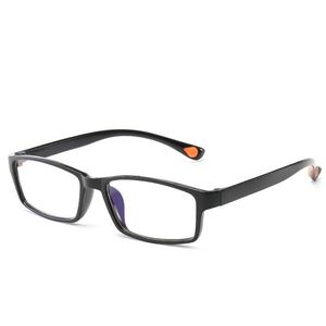 Lunettes de lecture ZT à monture intégrale de couleur orange, monture en résine, protection contre la lumière bleue, unisexe, légères, pour les voyages - Product Image 2