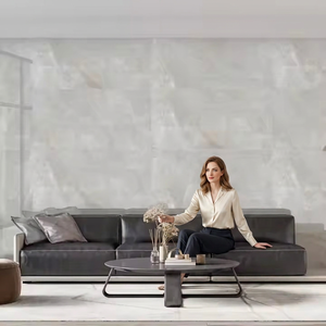 Ottoman Ash 800x1600mm High Gloss Porcelain Floor And Wall Tiles Dark Ash Marble Design 80x160cm - Product Image 6