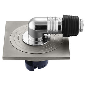 YOTO Glansrijke 304 RVS Vierkante Afvoerputje Geurfilter Volledig Koperen Kern Geurpreventie Badkamer Douche Afvoer - Product Image 5