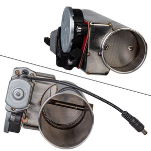 Universale <span class=keywords><strong>2</strong></span> pollici tubo di scarico dritto in acciaio inox elettrico ritaglio E-Cut Out sistema di sistema Kit + PP-ST20R remoto - Product Image 6