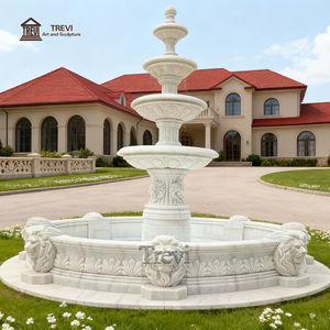 <span class=keywords><strong>Fontana</strong></span> TREVI Art a 4 Livelli da Esterno <span class=keywords><strong>in</strong></span> Pietra Naturale, Roccia e Marmo per Giardino - Product Image 1