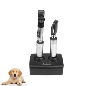 Ensemble d'ophtalmoscope et de rétinoscope YZ24B+YZ11D, ophtalmoscope vétérinaire, diagnostic ophtalmologique - Product Image 2