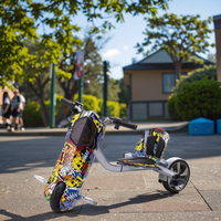 Kart à drift électrique léger pour enfants, tricycle à drift à 3 roues avec une charge maximale de 75 kg pour les sports de plein air, kart à drift fou