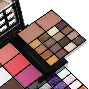 Oem 74 Màu sắc Matte long lanh Eyeshadow Palette trang điểm chuyên nghiệp Kit Bộ, phụ nữ mỹ phẩm Hộp Quà Tặng bán buôn - Product Image 4