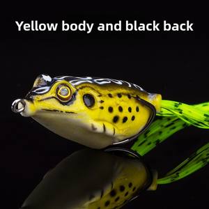 Señuelo de Pesca Luya al por Mayor, Señuelo Suave, Imitación de Huevo de Rana, Traje Negro, Acero con Alto Contenido de Carbono, <span class=keywords><strong>Trucha</strong></span> - Product Image 6