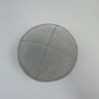 Kippot classique en daim pour la prière juive, idéal pour Bar Mitzvah et mariages, Kippot personnalisées en daim pour les organisations de la communauté juive