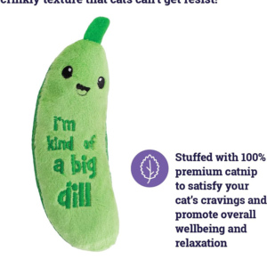 Nuovo giocattolo interattivo all'ingrosso di velluto peluche verde con erba gatta - Product Image 5