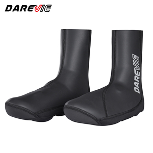 Darevie néoprène personnalisé cyclisme <span class=keywords><strong>couvre</strong></span>-chaussures hiver imperméable coupe-vent Anti sale réfléchissant vélo de route <span class=keywords><strong>couvre</strong></span>-chaussures <span class=keywords><strong>pour</strong></span> les cyclistes - Product Image 2