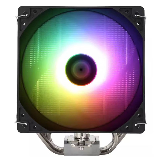Thermalright Assassin X 120 V2 RGB CPU Cooler with 4 Heat Pipes & Fixed Lighting 154mm Heatsink & Fan for Computer Application