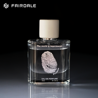 Emballage personnalisé OEM ODM, flacon de parfum vide en verre de 60 ml avec bouchon en céramique