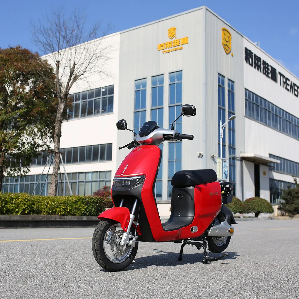Il più nuovo modello di motocicletta elettrica classica ad alta velocità batteria al piombo 48V motociclette elettriche ciclomotore 1000w 1500w