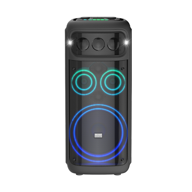 Party Speaker 1000w Heavy Duty Party Speaker with Wheel Design and Dual Drivers Providing Crisp High and Low Frequencies