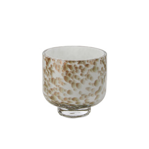 Tumbler con coriandoli <span class=keywords><strong>di</strong></span> <span class=keywords><strong>vetro</strong></span> bianco soffiato a mano <span class=keywords><strong>barattoli</strong></span> contenitore per decorazione domestica o san valentino - Product Image 6