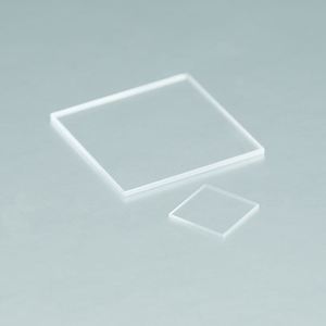Fenêtres rectangulaires en verre optique de fluorure de magnésium MgF2 pour capteur de gaz infrarouge NDIR et capteur SF6 - Product Image 5