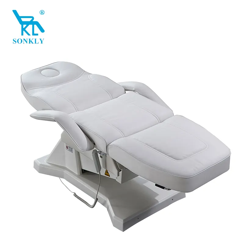 Электрическая массажная кровать для красоты от бренда Sonkly, можно персонализировать, физиотерапия, мобильная передвижная Операционная медицинская терапевтическая кровать