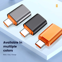 Adaptateur OTG USB C vers USB A pour Ordinateur Portable Samsung OnePlus, Connecteur de Câble, Convertisseur USB C OTG