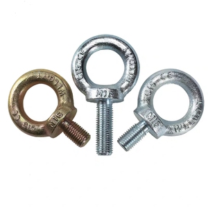 Perno de ojo forjado DIN 580 / ISO 3266 Grado 8,8 <span class=keywords><strong>HDG</strong></span> galvanizado en caliente para perno de aparejo y elevación - Product Image 3