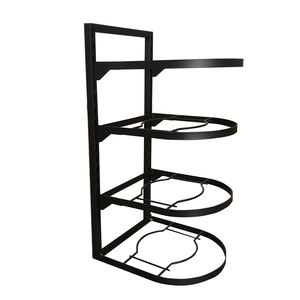Type debout cuisine ménage quatre couches <span class=keywords><strong>mettre</strong></span> Pot Rack comptoir multifonctionnel <span class=keywords><strong>sous</strong></span> l'évier armoire cuisine supports de rangement - Product Image 1