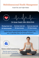 Montre connectée à succès, surveillance de la fréquence cardiaque, de l'oxygène sanguin, podomètre sportif, compteur de calories, tracker de forme physique, bracelet intelligent