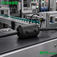 VIIP V18004 Noyau de ferrite à clipser |   Anneau magnétique anti-interférence EMC pour faisceau de câbles