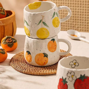 Impresionantes tazas de cerámica de Año Nuevo para mujer, tazas de diseño moderno de alto valor para café, desayuno, fiesta, uso, venta al por mayor - Product Image 4