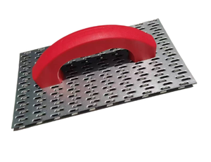 Feuille galvanisée professionnelle plaque à ongles outils de Construction de dent d'ongle maçons plâtrage outils de béton rendre truelle - Product Image 3