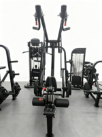 Équipement de fitness Machine de musculation exercice du dos plaque assise chargée haute rangée Machine Multi haute rangée Super haute rangée