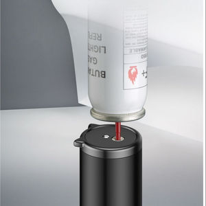 Encendedor de antorcha de Gas butano con forma de pistola de rayos de Metal a prueba de viento, recarga potente, nuevo producto, ZHENTANZHE, 2017 - Product Image 5