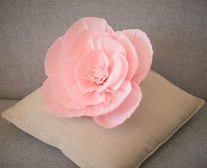 <span class=keywords><strong>Papel</strong></span> de pared gigante de 8 pulgadas, decoración de boda, flor de crepé Artificial colgante, centro de mesa, Bola de flores de ramillete PARA EL Día de San Valentín - Product Image 3