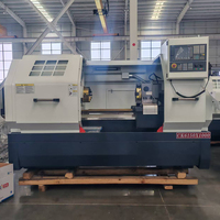 Tour CNC haute précision CK6140 avec commande GSK, machine de tournage automatique à banc plat pour métaux
