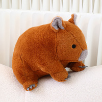 Sac à dos en peluche Capybara très populaire, jouet en peluche cochon d'eau mignon et gras, animal en peluche Capybara