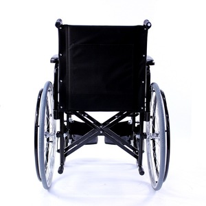 รถเข็นคนพิการแบบพับได้ ยี่ห้อ Guoyuan พนักพิงสูง ปรับเอนได้ พกพาสะดวก - Product Image 5