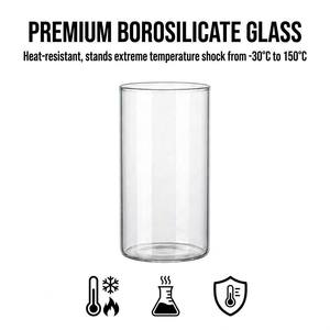 Frascos de Vidrio para Almacenamiento con Tapas de Bambú, Recipientes Herméticos de Borosilicato para Organización de <span class=keywords><strong>Cocina</strong></span>, 150ml-1500ml - Product Image 6