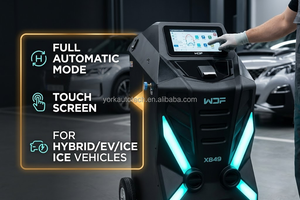 Equipo de Recarga y Recuperación de Refrigerante para Aire Acondicionado X849 1234YF y 134A con Base de Datos de Vehículos, Impresora, AC 110-240V 3/8HP - Product Image 3