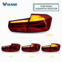 VLAND completa las luces traseras LED Asamblea trasera lámpara 2012-2015 secuencial Luz de cola para BMW F30 F80 F35