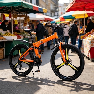 Bicicleta de Montaña Eléctrica de Doble Suspensión de 26 Pulgadas, Nueva de Fábrica 2026, para Hombres Aventureros, Carreras Todoterreno - Product Image 1