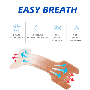 मुंह नाक शरीर पैच सभी एक समाधान त्वचा देखभाल सांस लेने में सुधार हाइपोएलर्जेनिक सौम्य चिपकने वाला चिकित्सा सिलिकॉन नींद - Product Image 4