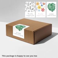 Etiquetas Adhesivas Personalizadas Impermeables en Rollo, Etiquetas Redondas para Sellado de Cajas, Bolsas de Papel, Etiquetas de Embalaje, Etiquetas de Sellado de Productos