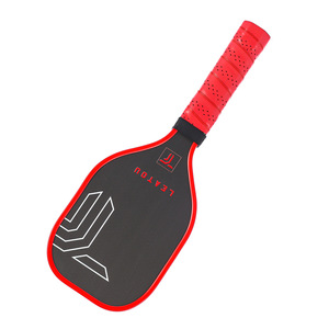 Raquette de pickleball Leatou 13,4 mm en fibre de carbone antidérapante, forme standard, design à 40 trous - Product Image 4