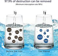 Système d'osmose inverse sous évier à 9 étapes avec système de reminéralisation, purificateur d'eau RO alcaline minérale, filtre à eau potable ANSI 42