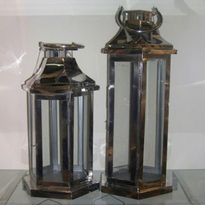 Stainless Steel <b>Lantern</b> <b>Candle</b> <b>Holder</b> For Home Decoration Durable Metal <b>Lanterns</b> Outdoor Indoor Use - Product Image 1