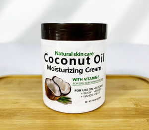 NUEVO Producto para el Cuidado de la Piel con Crema de Aceite de Coco de EE. UU. y la UE, Crema Hidratante Antienvejecimiento, Nutritiva y Blanqueadora para <span class=keywords><strong>Cuerpo</strong></span> y Rostro - Product Image 3