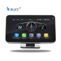 Lecteur MP5 portable pour voiture BQCC 4,7 pouces IPS, CarPlay sans fil, Android Auto, Mirror Link, autoradio Bluetooth, sortie audio FM AUX, autoradio Android pour voiture
