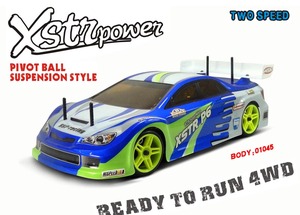 Lehoo Đồ Chơi Hsp 94122 2.4G 1/10 Quy Mô 4WD Sở Thích Nitro Powered Trên Đường Xe Với 18cxp Động Cơ - Product Image 3