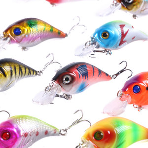 Señuelo de plástico duro Crank Baits 7,5 cm 10,2G Crank Baits Señuelos de pesca Hundimiento lento - Product Image 2